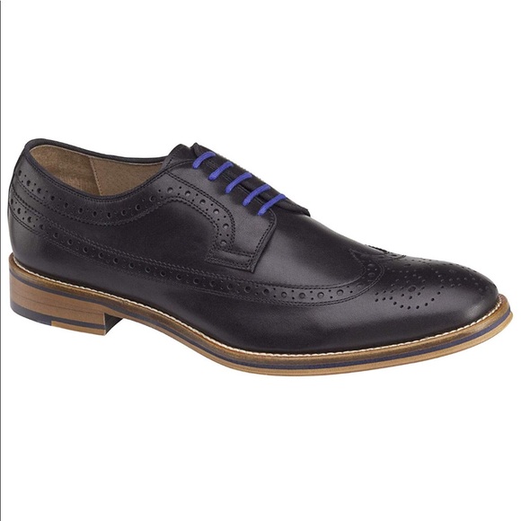 Johnston & Murphy Other - Men’s Conard wingtip black calfskin Oxford shoes